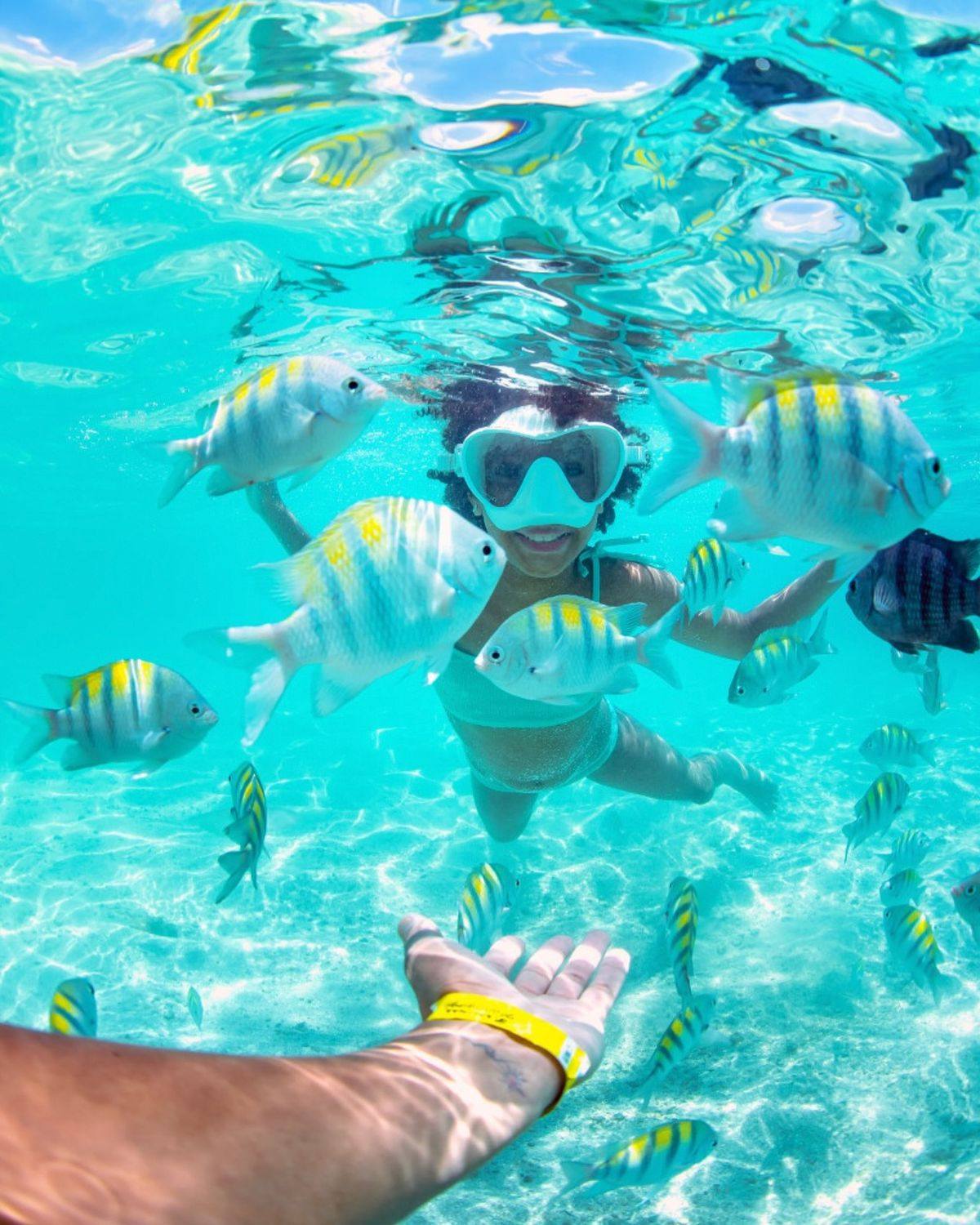 Snorkel piscinas naturais