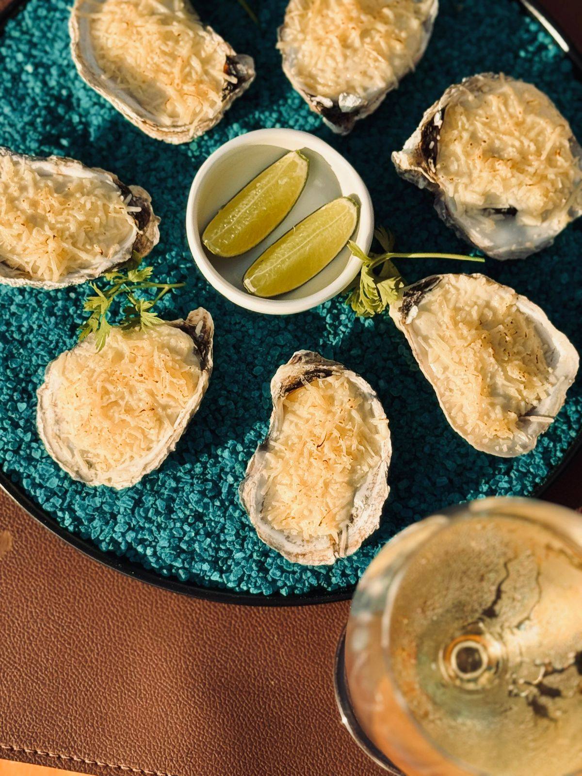 Ostras Gratinadas